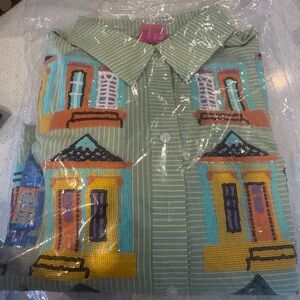 nwt queen of sparkles mardi gras edition (S)